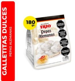 TRIO PEPAS ALEMANAS X 180 GRS ( PAMELI)